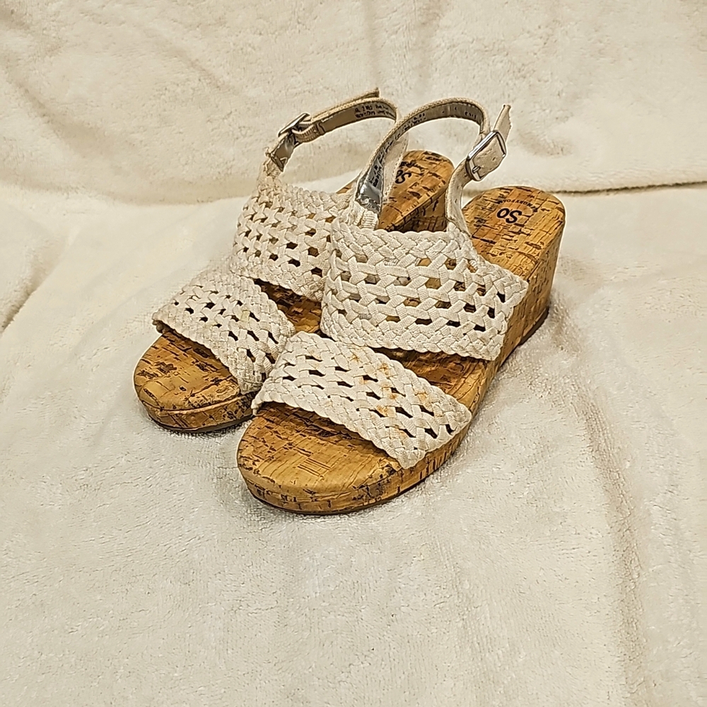 Wedge sandals for girls size 2